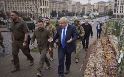 Pollak: Boris, not Biden, Visits Kyiv; Vacuum in Leadership of Free World