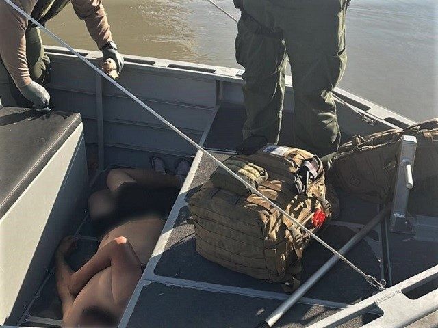 Agents Rescue Drowning Migrant from Texas Border River
