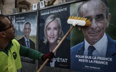 Le Pen, Zemmour Highlight Death of Jewish Man Chased By Mob in Final Days of Presidential Election 1st Round