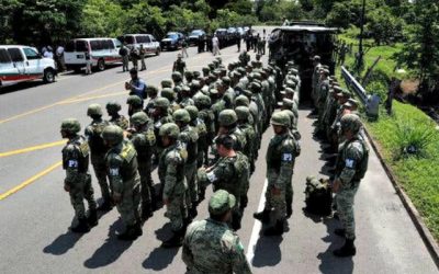 Migrant Caravan Clashes with Mexican Cops After News of Title 42 End