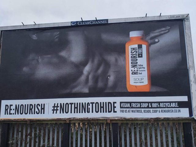 UK Censorship: Vegan Soup Ad Banned Over ‘Objectifying’ Nude Model
