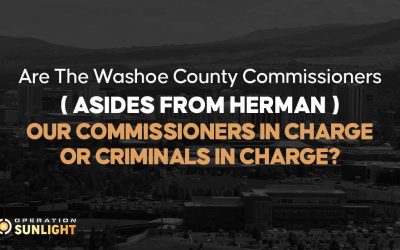 Are the Washoe County Commissioners (asides from Herman) our Commissioners in charge or criminals in charge?