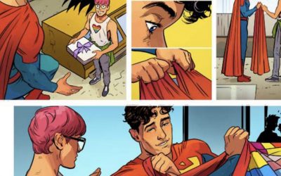 Superman gets a new gay cape…