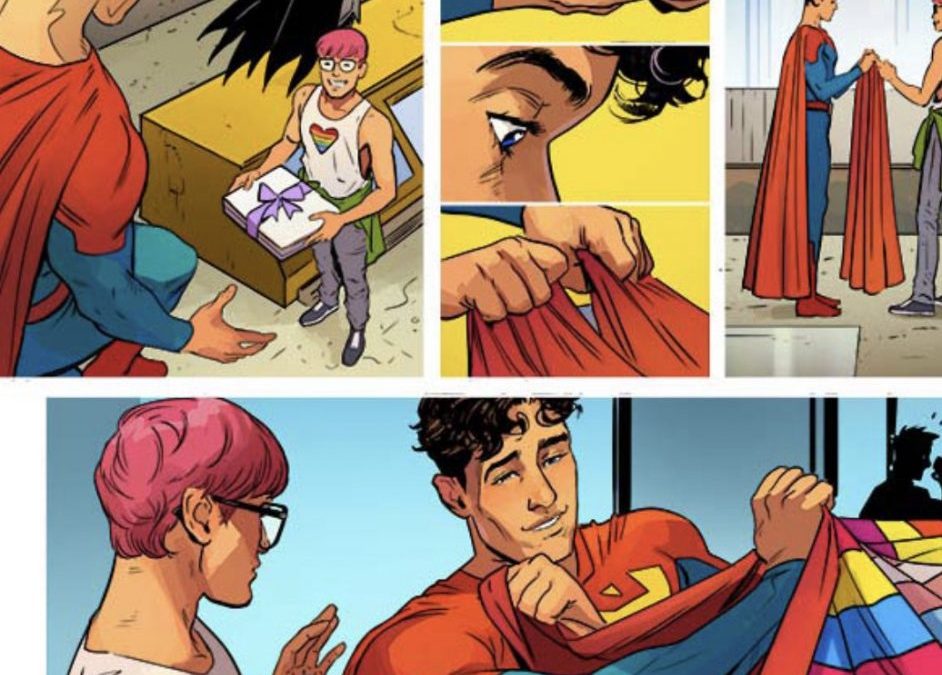 Superman gets a new gay cape…