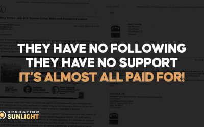 They have no following; they have no support; it’s almost ALL paid for!