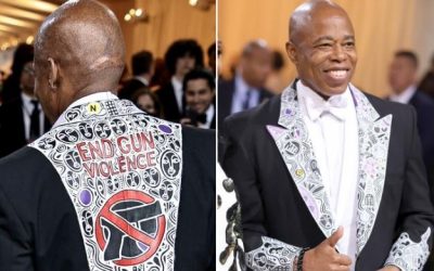 Eric Adams gets pedicure…