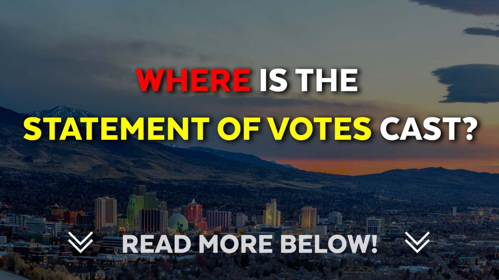 Where is the Statement of Votes Cast? Take Back America County by County Operation Sunlight