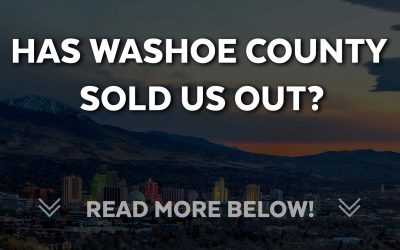 Has Washoe County sold us out?