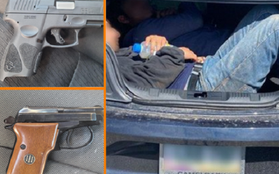 Two Armed Human Smugglers Arrested near Border in Arizona
