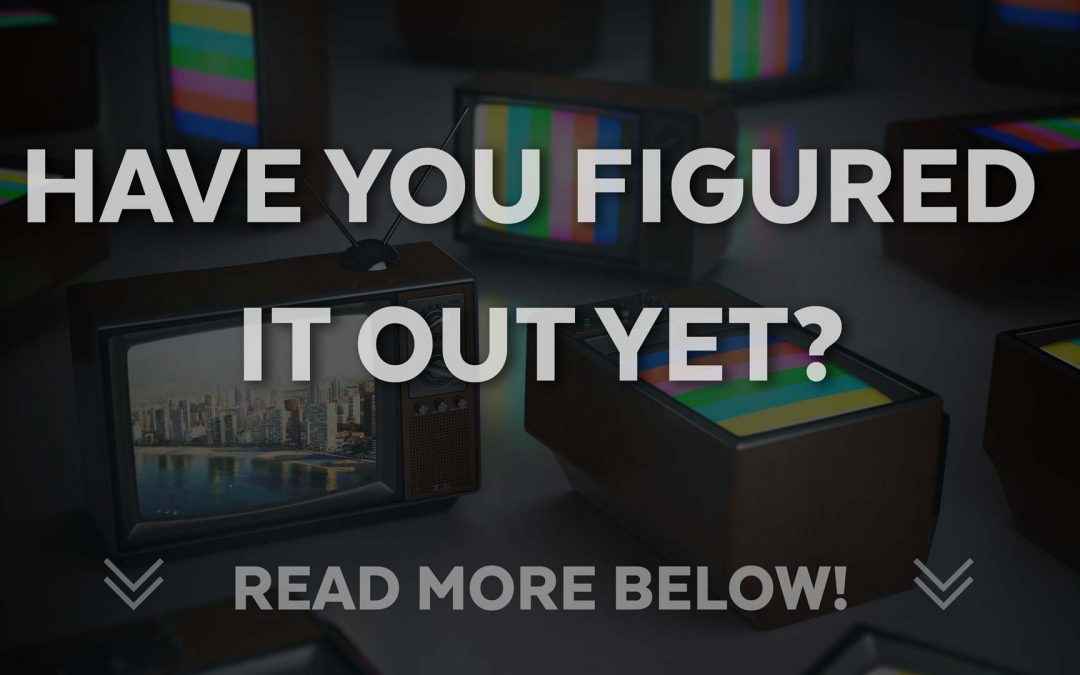 Have you figured it out yet?