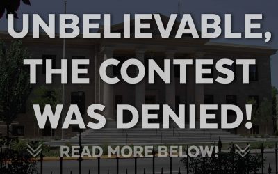 Unbelievable, the contest was denied!