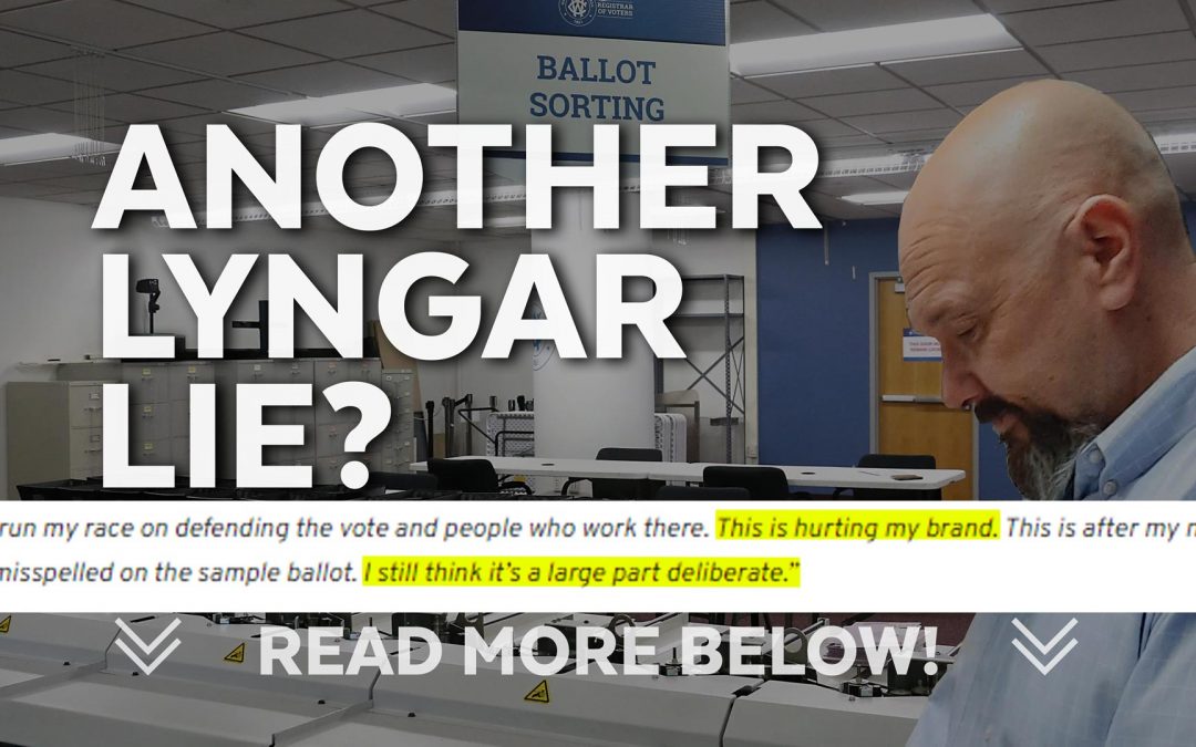 Another Lyngar lie?
