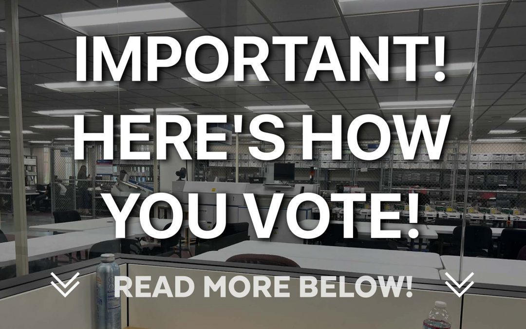 IMPORTANT! Here’s How You VOTE!