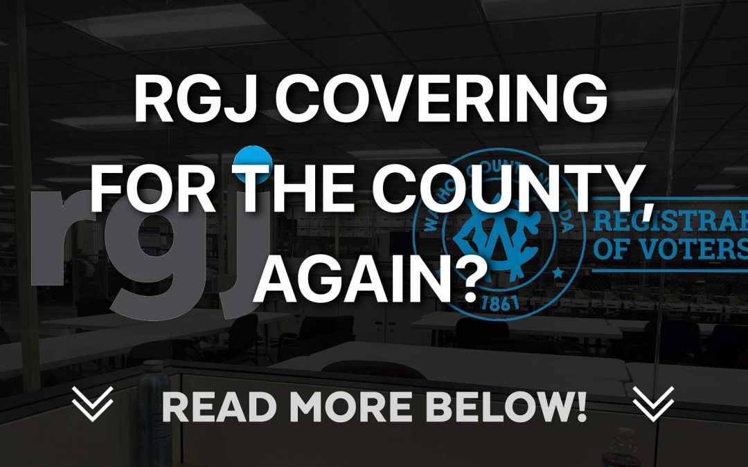 RGJ covering for the County, again?