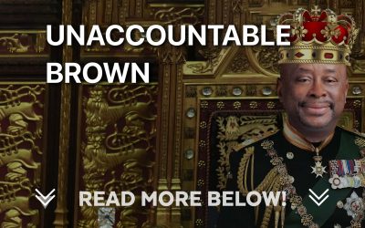 Unaccountable Brown