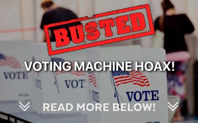 BUSTED! Voting Machine Hoax!