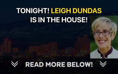 TONIGHT! Leigh Dundas is in the HOUSE!