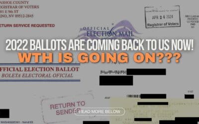 2022 Ballots Are Coming Back To Us NOW! WTH is going on???