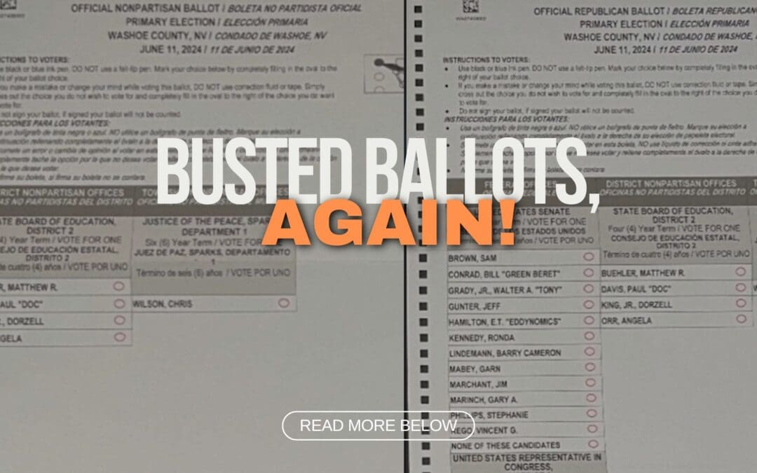 Busted Ballots, Again!