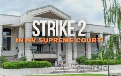 Strike 2 in NV Supreme Court!