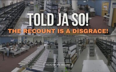 Told Ja So! The Recount is a Disgrace!