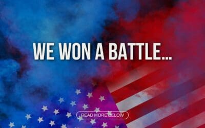 We won a battle…